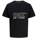 JACK & JONES - Shirt - Zwart / Wit - T-shirt