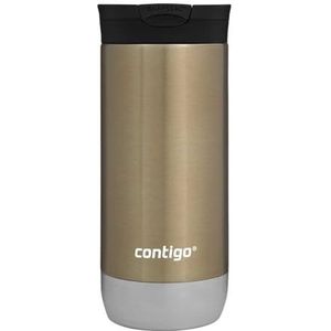 Contigo Huron 2.0 Snapseal thermosbeker, roestvrijstalen isoleerbeker, koffiebeker-to-go, lekvrij, houdt tot 7 uur warm, vaatwasserbestendig BPA-vrij deksel, 470 ml