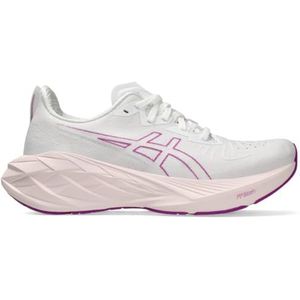 ASICS NOVABLAST 4 Hardloopschoenen voor dames, Wit/Kalmerende Zee, 10