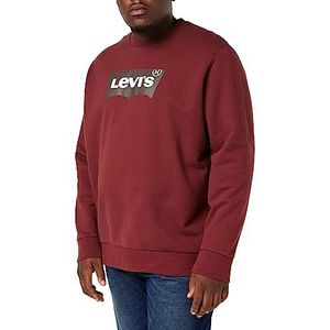 Levi's Heren Standard Graphic Crew Sweatshirt, Batwing Crew Port, S