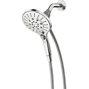 MOEN 26112 Engage Magnetix 6 functies 5,5 inch handdouchekop met magnetisch dockingsysteem, chroom, 1 stuk