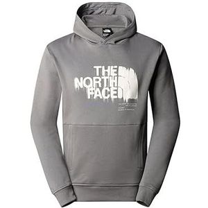 The North Face Graphic 3 Sweatshirt met capuchon Smoked Pearl XXL