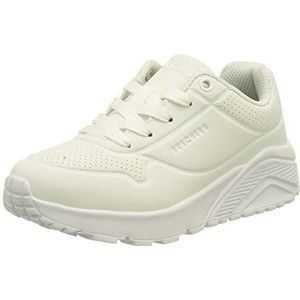 Skechers Uno Lite-delodox sneakers voor jongens, Witte synthetische trim L, 36 EU