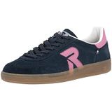 Rieker - Sport Sneakers Laag - Marine / Pink - Leer