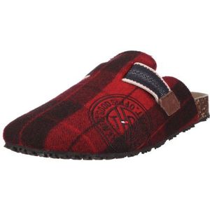 Tommy Jeans heren south 1b pantoffels, Rot Red Black, 44 EU