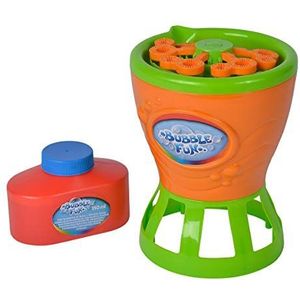 Simba 107286025 - Bubble Fun Bellenblaas Machine, tot 2 meter hoog, 140 ml, batterijen niet inbegrepen, vanaf 3 jaar