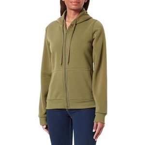 Flyweight - Sweatvest - Olijfgroen - Met Capuchon en Ritssluiting