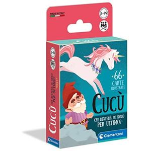 Clementoni - Koekoeksboeket, speelkaarten voor kinderen, 2-12 spelers, 6 jaar +, meerkleurig, 16296