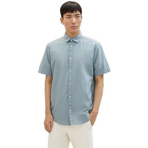 TOM TAILOR Herenhemd, 27475 - Grijs Mint, XXL