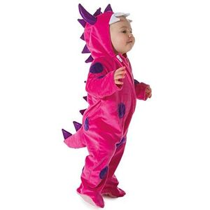 Pretend to Bee 1360A Roze Onesie met paarse vlekken, hoge kwaliteit | 18-24 maanden, uniseks, Monsterpeuter, perfecte Halloween kostuums voor kinderen | Fancy Dress voor baby's