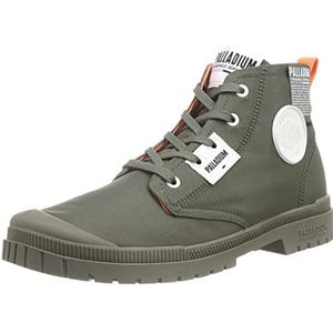 Palladium Uniseks Pampa Sp20 Overlab Sneaker Boots, Olijf, 45 EU