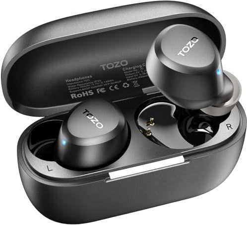 TOZO - A1 - Draadloze Oordopjes - Zwart - Bluetooth 5.3 - In-ear