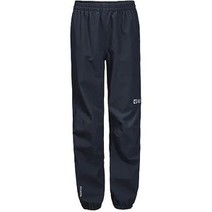 Jack Wolfskin Rainy Days Pants Kids wandelbroek, nachtblauw, 116 cm, uniseks kinderen, Nachtblauw.