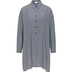 usha BLUE LABEL Dames hemdjurk 17910954-US03, lichtblauw, L, hemdjurk, L