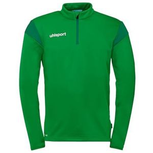 uhlsport Squad 27 1/4 Zip Top Voetbalshirt met lange mouwen en sporttrui zonder capuchon in snit, uniseks