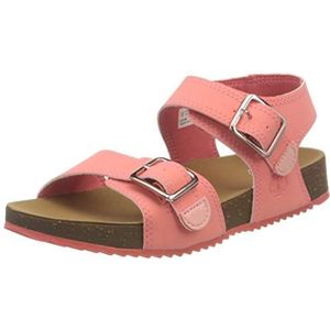 Timberland Unisex Castle Island 2 Strap (Junior) sandalen voor kinderen, Roze Medium Roze, 36 EU