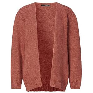 Supermom Clermont gebreide damescardigan met lange mouwen, koperbruin N012, XXS