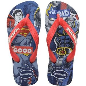 Havaianas Kids Top Herois DC Flip-Flop, Marineblauw, 9 UK Kind, Donkerblauw, 9 UK Child