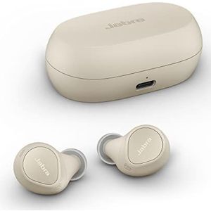 Jabra Elite 7 Pro In Ear Bluetooth Earbuds - Adjustable Active Noise Cancellation True Wireless Buds in a compact design with Jabra MultiSensor Voice for Clear Calls - Gold Beige