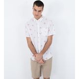 Hurley - One & Only Stretch Print - Korte Mouwen Geweven Overhemd - Heren