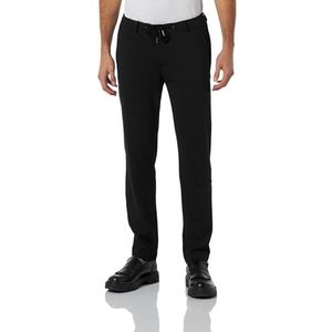 bugatti Chino voor heren, Zwart-290, 34W x 32L