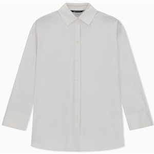 Armani Exchange - Xw001424_af16631 - Overhemd - Relaxed Fit - Katoen - All-over AX Jacquard Motief