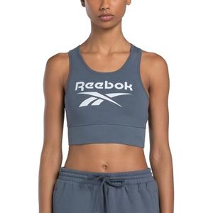 Reebok Identity Big Logo Katoen Bralette, Eacobl, XXS