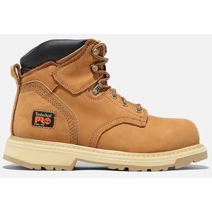 Timberland Heren Pit Boss Construction Boot, Wheat, 43,5 EU, wheat, 43.5 EU