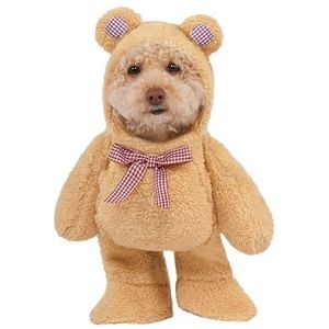 Rubie's Officieel lopend teddybeer-huisdierkostuum, maat XL