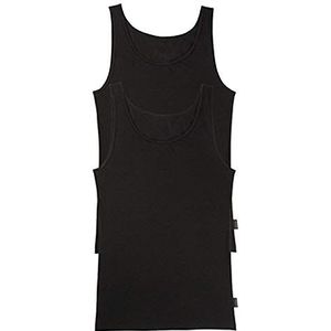 Sloggi Heren 24/7 2p Tank Top, zwart (black 0004), S