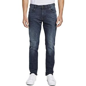 TOM TAILOR Uomini Josh Regular Slim Jeans 1021011, 10281 - Mid Stone Wash Denim, 30W / 34L