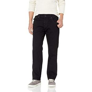 True Religion Heren Ricky Straight Back Flap Jeans - zwart - S