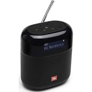 JBL Tuner XL Radiorekorder in Schwarz – Tragbarer Bluetooth Lautsprecher mit MP3, DAB+ & UKW Radio – Kabelloser Musikgenuss mit kräftigem Sound von bis zu 15 Stunden