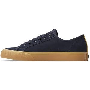 DC Shoes Manual Le Sneakers voor heren, marineblauw/kaki, 42 EU, Navy Kaki, 42 EU