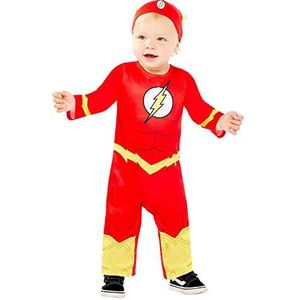Amscan 9909321 Baby Flash Fancy Dress Kostuum Leeftijd 12-18 maanden, uniseks, kinderen, meerkleurig