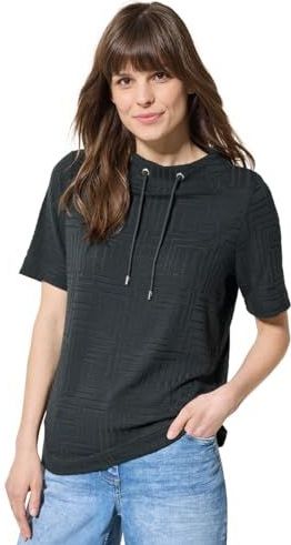 Cecil - Jaquard Shirt - Groen - Dames