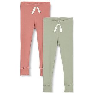 Müsli by GREEN COTTON - Leggings - Riet/Oudroze - 2 Pack - Regular Fit