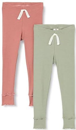 Müsli by GREEN COTTON - Leggings - Riet/Oudroze - 2 Pack - Regular Fit