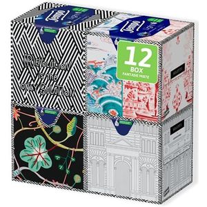 Mouchoirs - 60 Stuks - 4 Motieven - 4 Plis - Dermatologisch Getest