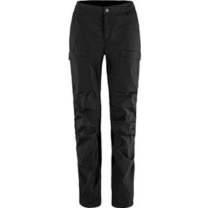 FJALLRAVEN 14200142-550 Abisko Hybrid Trail Broek W Sportbroek Dames Zwart Maat 50/R