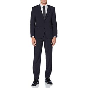 BlueBlack Heren Lorenzo pak (broek/mantel), blauw (marine 15)., 46