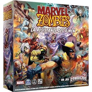 Asmodee Cmon Marvel Zombies: The Resistance of the X-Men – een zombicide spel – bordspellen – figuurspellen – coöperatieve spellen – spelletjes voor volwassenen en kinderen vanaf 14 jaar – Franse