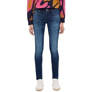 MUSTANG Damesjeans, stijl quincy skinny, blauw, 34W / 34L