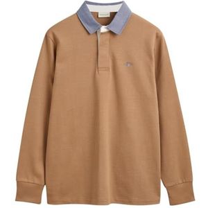 GANT REG Chambray Heavy Rugger, Warm kaki., M