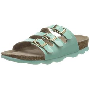 Superfit Pantoffels met voetbed voor meisjes, turquoise, 28 EU