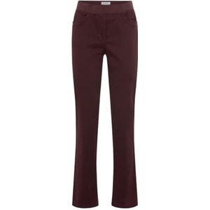 Raphaela by Brax Dames Pamina Thermo Slim Klassieke broek, 83 Barolo, 27W / 30L