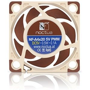 Noctua NF-A4x20 5V PWM PC-behuizing Luefter Bruin (B x H x D) 40 x 40 x 20 mm