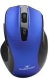 Bluestork - M-WL-OFF75 - Draadloze muis met dubbele verbinding: Bluetooth & USB 2.4 GHz - Oplaadbare draadloze muis, tweehandig, ergonomisch, stille draadloze muis voor pc/Mac - Nieuw (blauw)