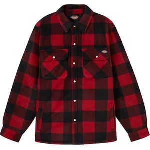 Dickies, Dickies Portland Overhemd voor heren, rood, XS, rood, XS