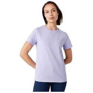 Wrangler Slim Tee T-shirt voor dames, Sweet Lavender., XS